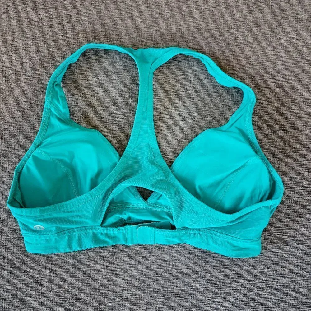 Lululemon Women's Viridian Green All Day Breeze Bra Adjustable A/B Cup